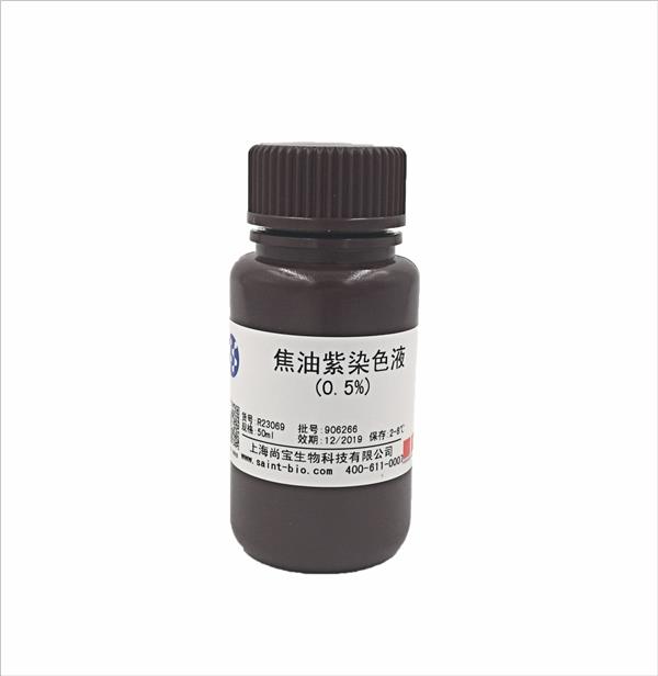 焦油紫染色液(0.5%)